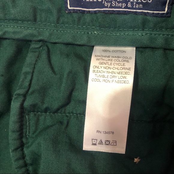 Vineyard Vines Slim Fit Breaker Pants Green 33x30 - Picture 3 of 5